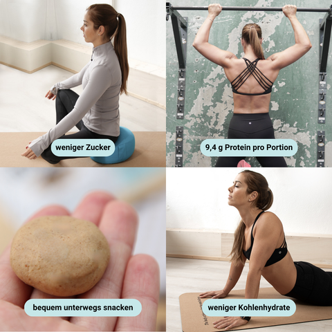 3er Big Pack Salted Caramel NomNoms (Protein-Bites) – bio, vegan mit Bio-Erythrit und Bio Erbsenprotein
