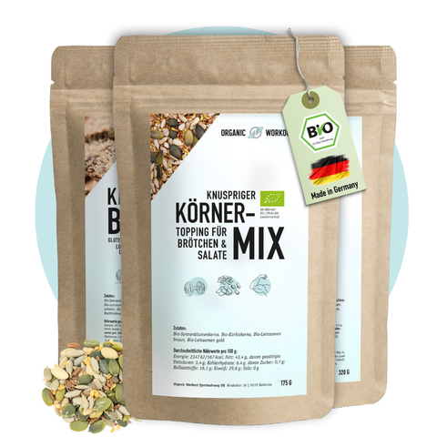 Bio Körner-Mix – ballaststoffreich, knusprig & vegan