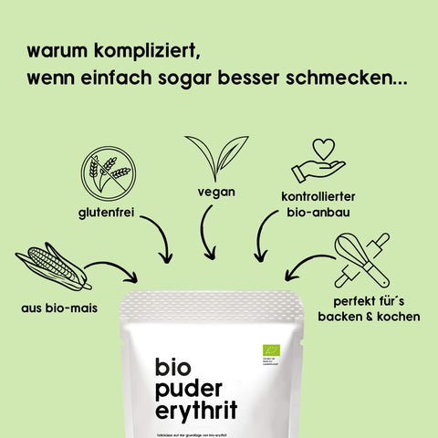 Bio Premium Powder Erythritol - 190 g