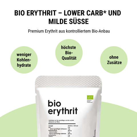 Organic Premium Erythritol - 500g