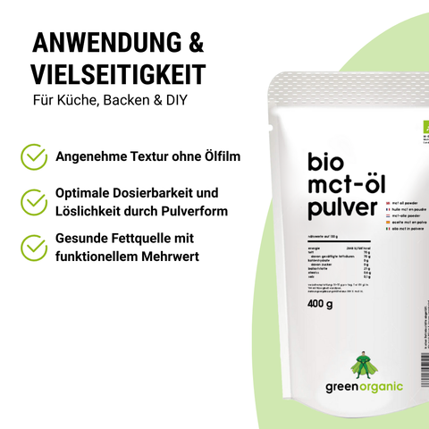 Bio Premium MCT-Öl-Pulver 400 g