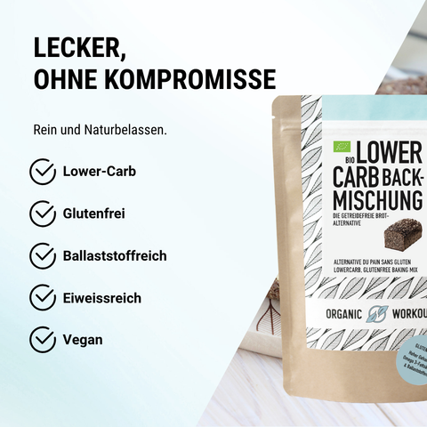 Organic Lower-Carb Baking Mix – gluten-free & dairy-free