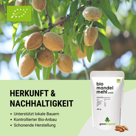 Organic Premium Almond Flour 400 g