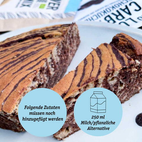 Organic Lower-Carb Vanilla PanCake Mix for cakes, muffins & pancakes
