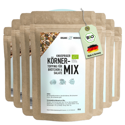 Bio Körner-Mix – ballaststoffreich, knusprig & vegan