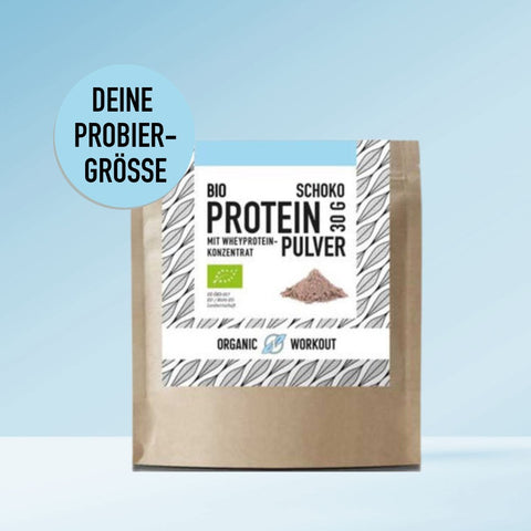 SAMPLE Organic Chocolate Protein Powder from Whey Protein Concentrate - 30g