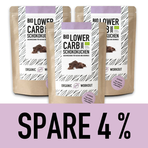 Organic Lower-Carb Chocolate Cake Baking Mix for cakes, brownies and more