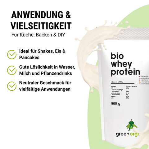 Organic Premium Whey Protein 500g