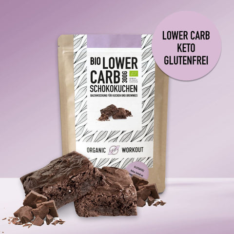 Organic Lower-Carb Chocolate Cake Baking Mix for cakes, brownies and more