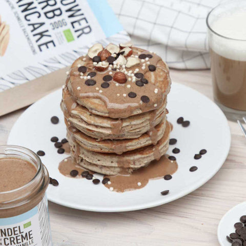 Set Organic Chocolate Cake + Vanilla Cake Mixes for lower carb* cakes