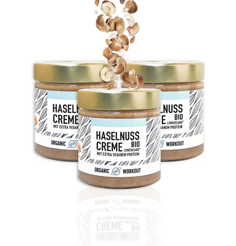 Organic Hazelnut Butter with Vegan Protein