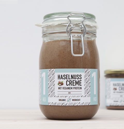 Organic Hazelnut Butter with Vegan Protein