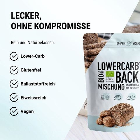 Organic Lower-Carb Baking Mix – gluten-free & dairy-free