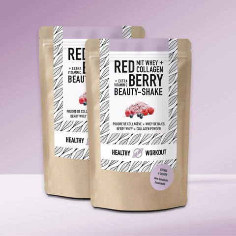 Organic Berry Protein Powder with Whey Protein Concentrate + Vitamin C