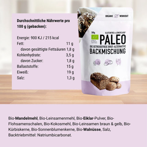 Organic Paleo Baking Mix - high protein and gluten free