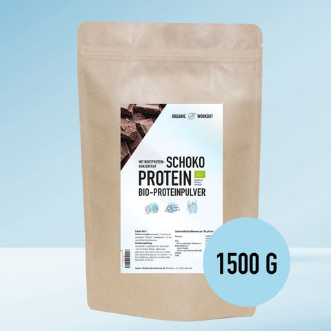 Organic Chocolate Protein Powder made from Whey Concentrate