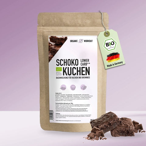 Organic Lower-Carb Chocolate Cake Baking Mix for cakes, brownies and more
