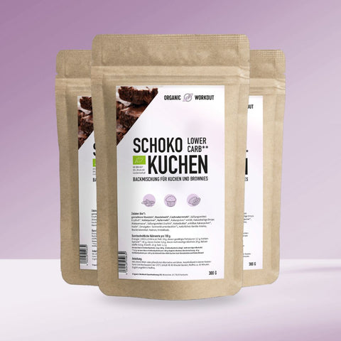 Organic Lower-Carb Chocolate Cake Baking Mix for cakes, brownies and more