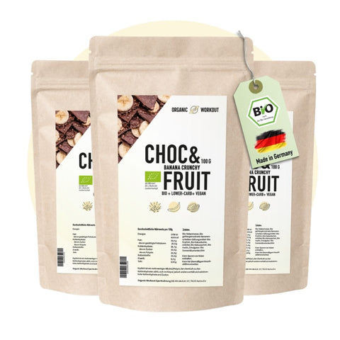 Organic Low Sugar Chocolate Drops - lower-carb*, vegan, and sweetened with erythritol