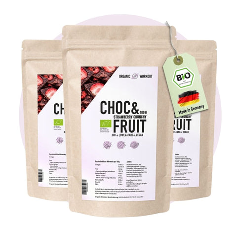 Organic Low Sugar Chocolate Drops - lower-carb*, vegan, and sweetened with erythritol