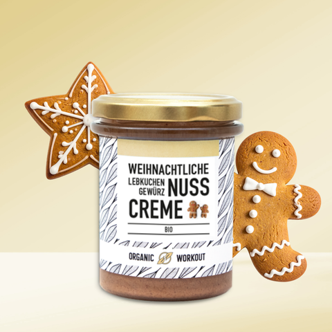Organic Christmas Nut Butter with Gingerbread Spices (limited special edition)