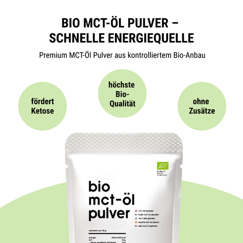 Bio Premium MCT-Öl-Pulver 400 g