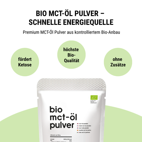 Bio Premium MCT-Öl-Pulver 400 g