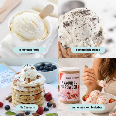 Organic Vanilla Protein Powder from Whey Protein Concentrate
