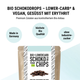 SAMPLE Organic Low Sugar Chocolate Drops - lower-carb, vegan, sweetened with erythritol - 30 g