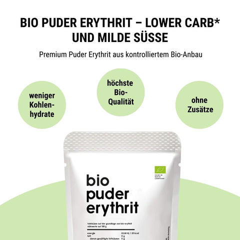 Bio Premium Powder Erythritol - 190 g