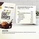 Organic Low Sugar Chocolate Drops - lower-carb*, vegan, and sweetened with erythritol