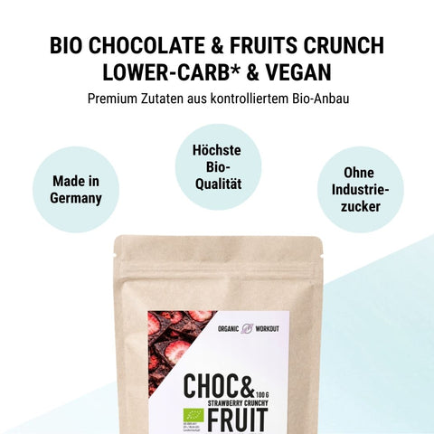 Organic Low Sugar Chocolate Drops - lower-carb*, vegan, and sweetened with erythritol