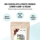 Organic Low Sugar Chocolate Drops - lower-carb*, vegan, and sweetened with erythritol