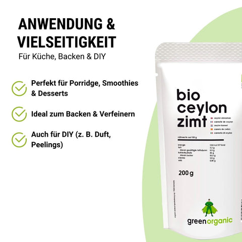 Bio Ceylon-Zimt - 200 g