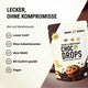 Organic Low Sugar Chocolate Drops - lower-carb*, vegan, and sweetened with erythritol