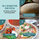 Lower-Carb Pizza Baking Mix for two gluten-free, vegan pizza crusts