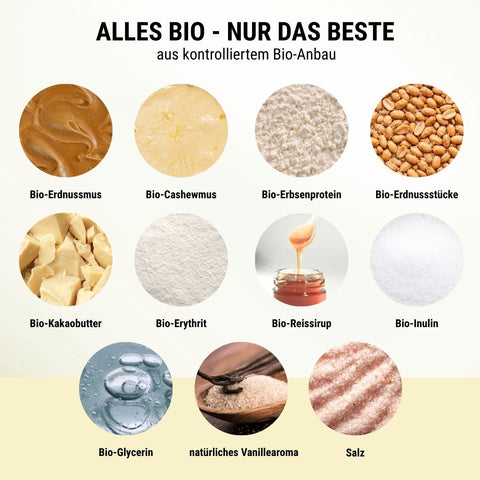 Salty Peanut NomNoms (Protein-Bites) – bio, vegan mit extra Protein