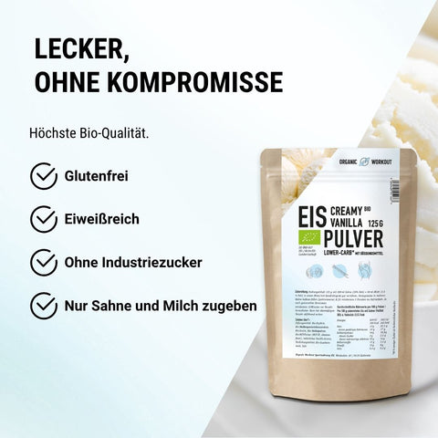 Organic Vanilla Protein Powder from Whey Protein Concentrate
