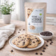 Organic Lower-Carb Vegan Cookie Baking Mix for gluten-free chocolate chip cookies and biscuits