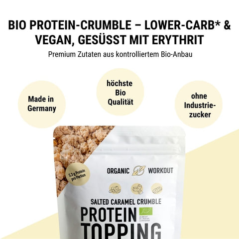 Protein-Crumble Salted Caramel (200 g)