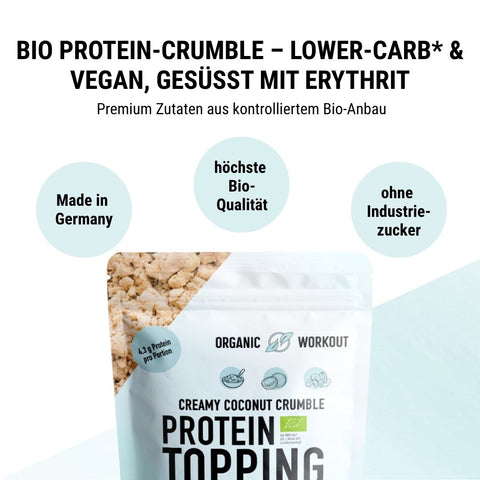 Protein-Crumble Creamy Coconut (200 g)