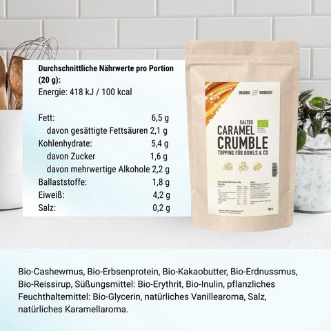 Protein-Crumble Salted Caramel (200 g)