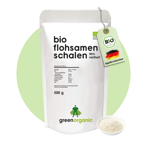 Organic Premium Psyllium Husk 99% - 500g