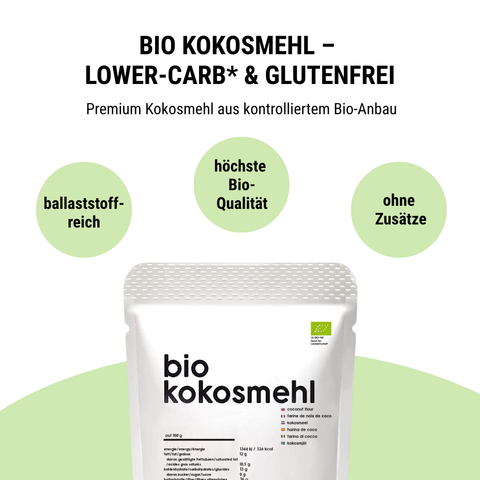 Organic Premium Coconut Flour 1000g
