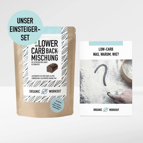 Low-Carb Starter Set: "Low-Carb - What, Why, How" Booklet + Organic Lower Carb Baking Mix