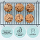 Organic Lower-Carb Vegan Cookie Baking Mix for gluten-free chocolate chip cookies and biscuits