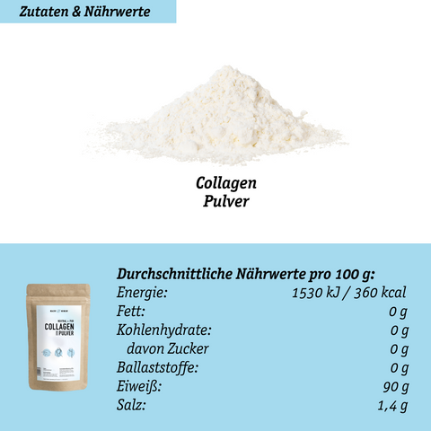 Marine Collagen Pulver - neutral und pur