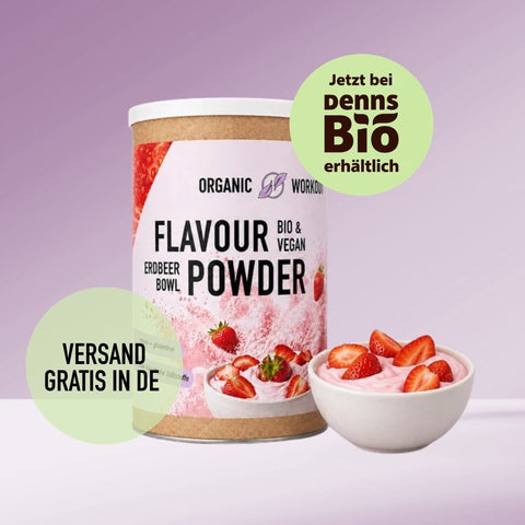 Bio Erdbeer Bowl Flavour Powder - 125 g
