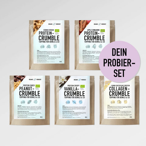 Dein Protein-Crumble Proben Bundle - 5x testen