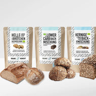 3er VEGAN BACKMISCHUNG-BUNDLE